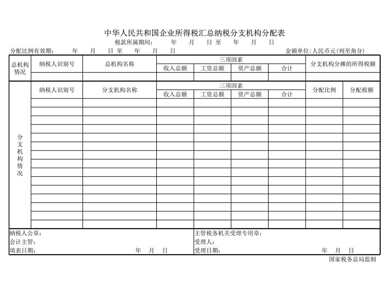 企业所得税预缴纳税申报表.xls