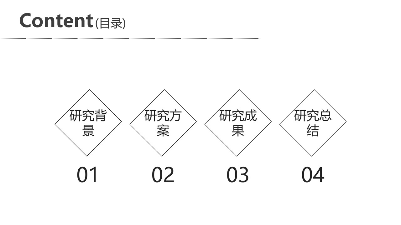 简约毕业论文答辩PPT模版