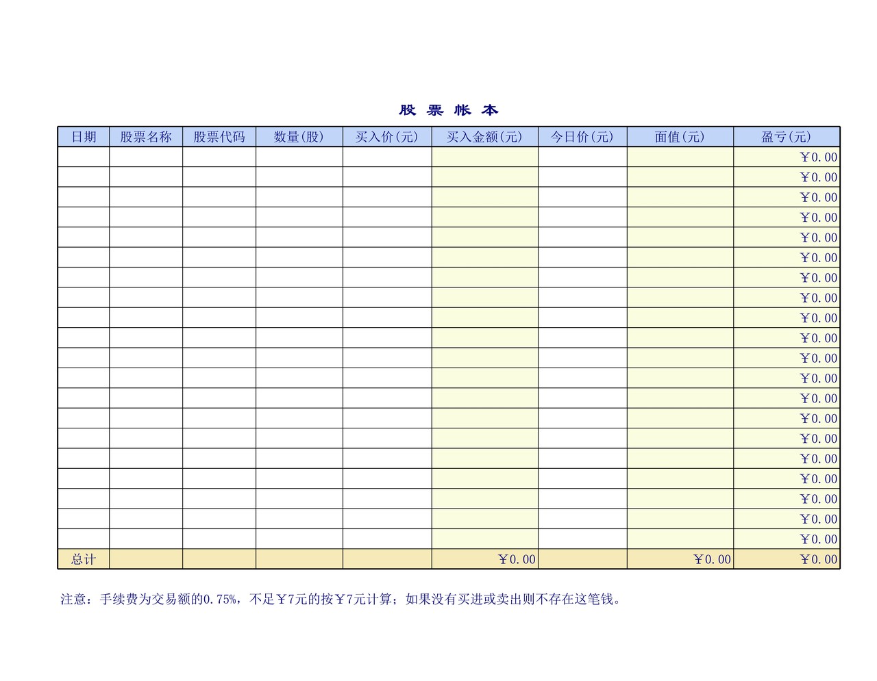 股票投资管理系统
