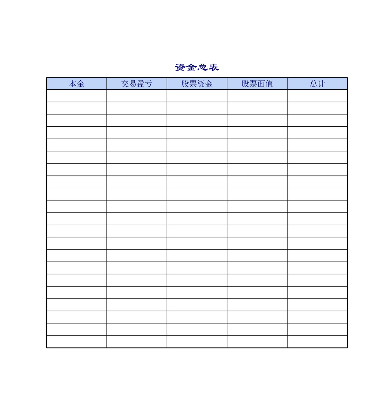 股票投资管理系统