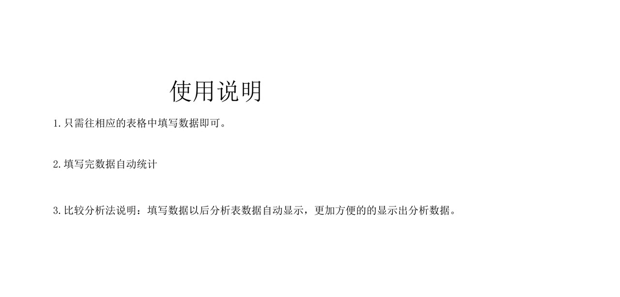 财务报表(资产负债表比较分析)