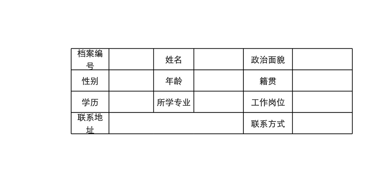 企业员工健康检查汇总表