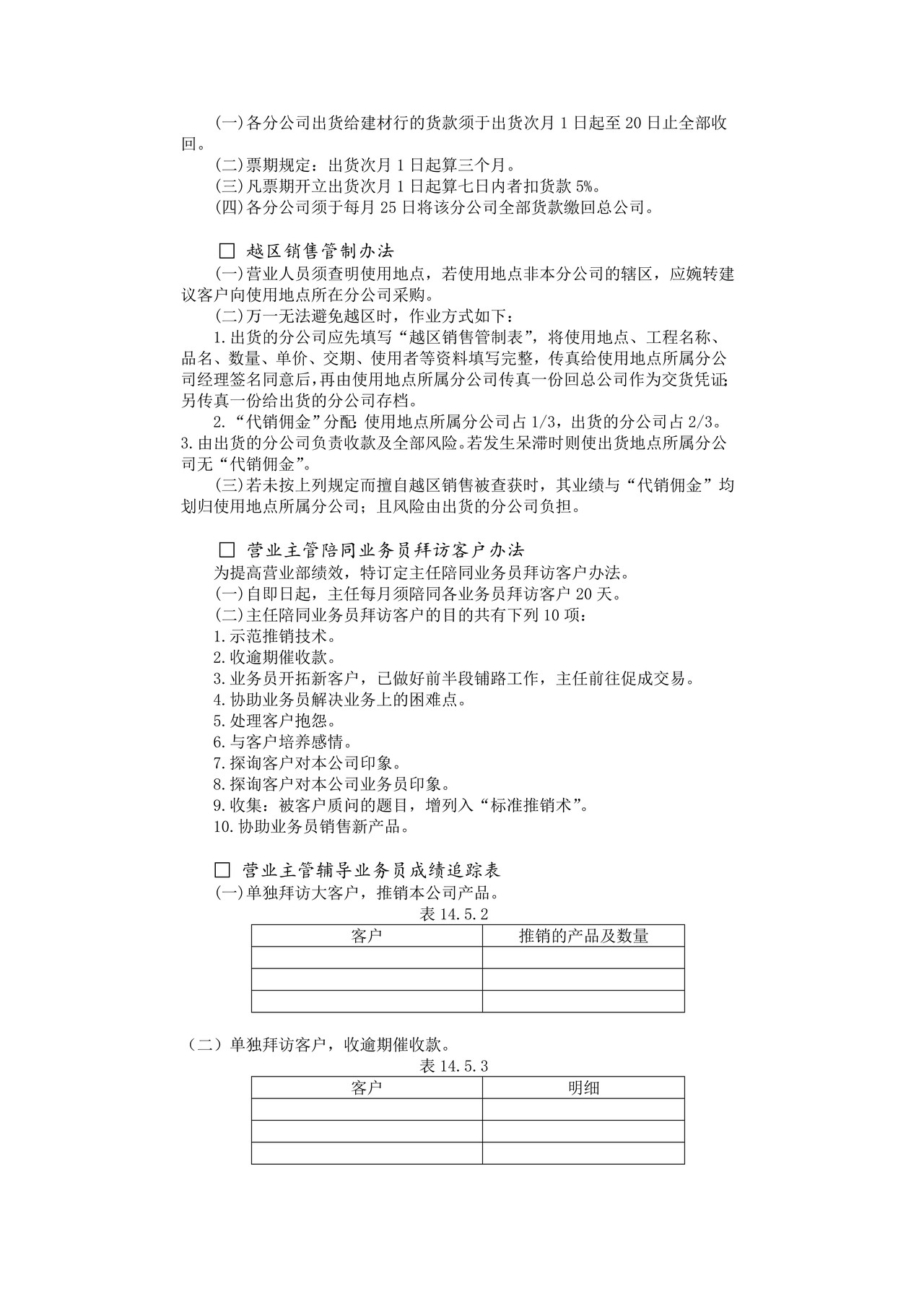 管理方法