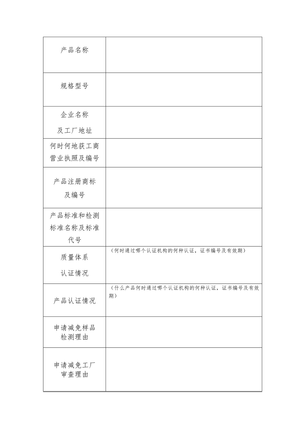 出口商品质量许可（拉萨海关）