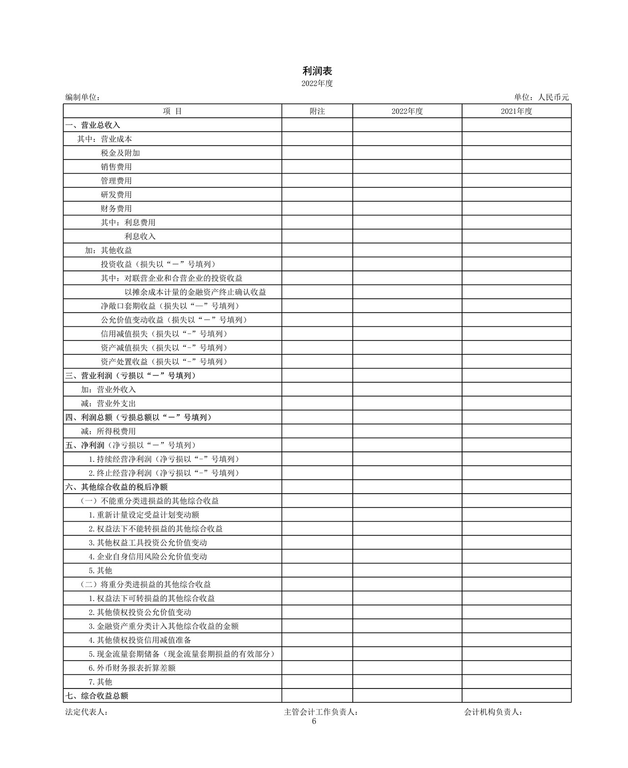 财务报表-单体（一般企业）-信永中和版本链接TB19.0一键生成