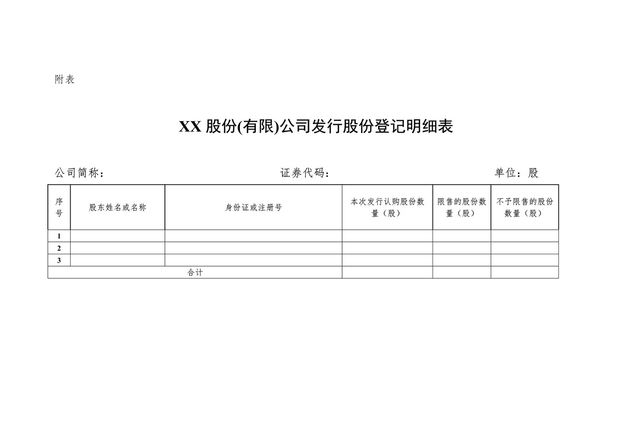 非上市公众公司发行股份购买资产构成重大资产重组申请出具股份登记函的报告模板（核准适用）