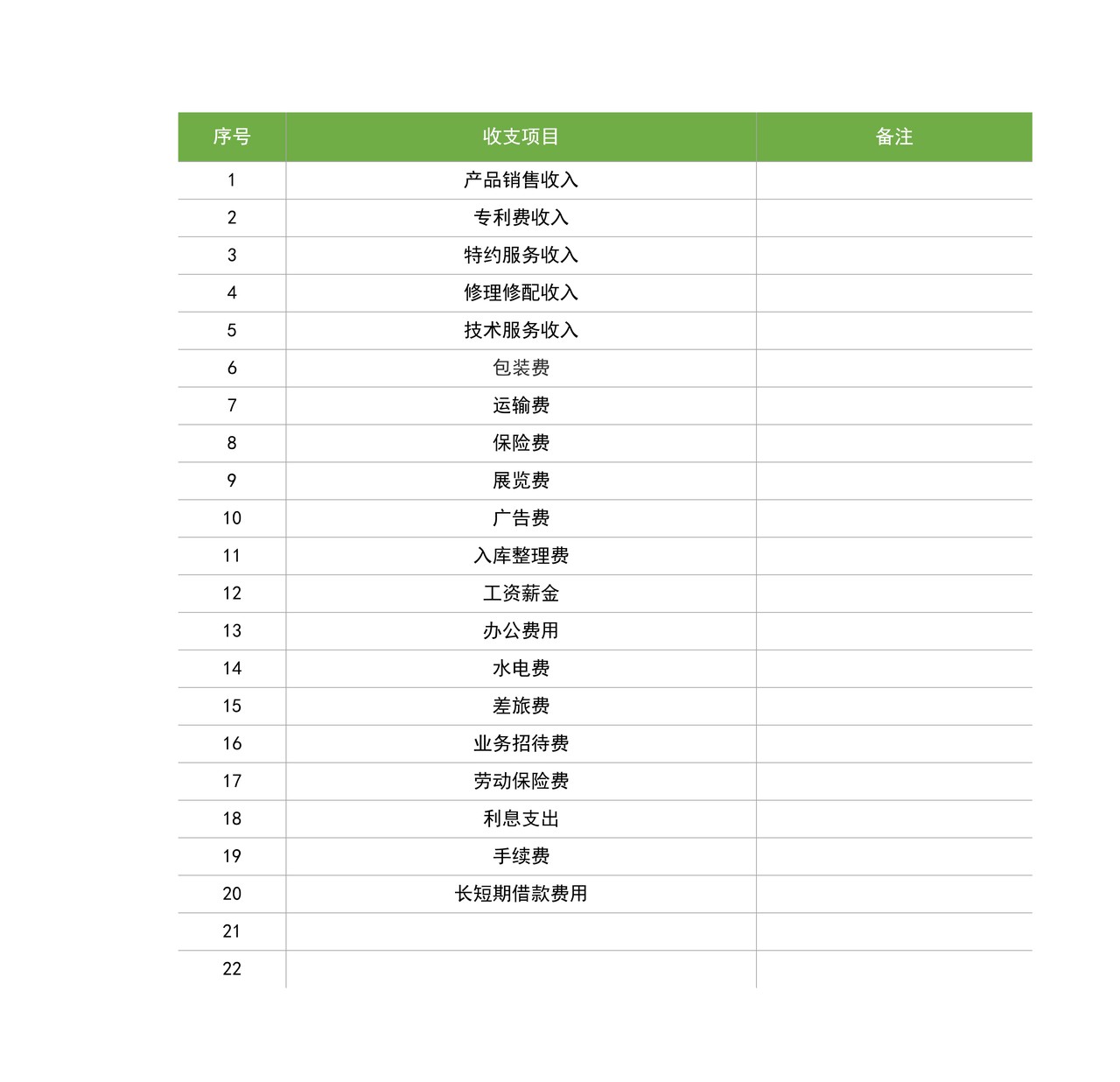 简洁高效财务出纳收支系统
