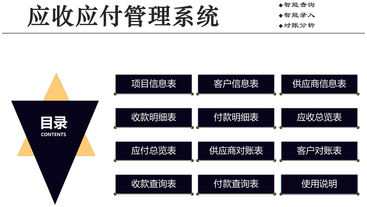 应收应付管理系统(对账查询)