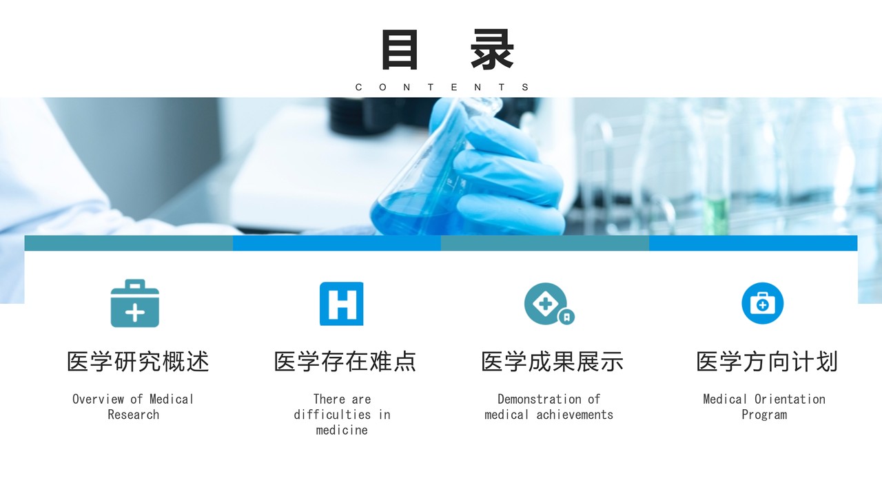 医学医疗通用PPT模板2