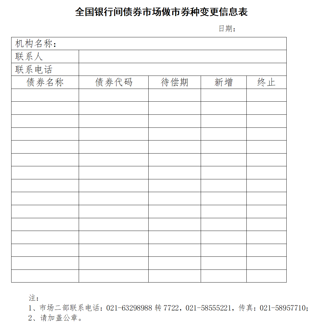 关于发布《全国银行间债券市场做市业务操作规程（暂行）》的通知-1