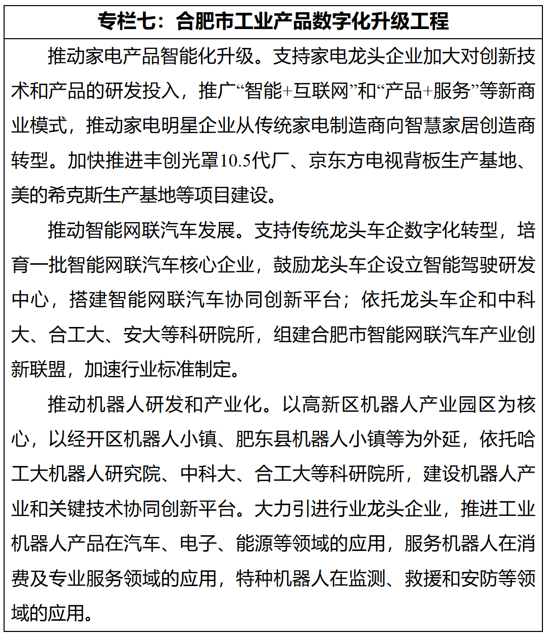 合肥市人民政府关于印发《合肥市数字经济发展规划（2020-2025年）》的通知-7