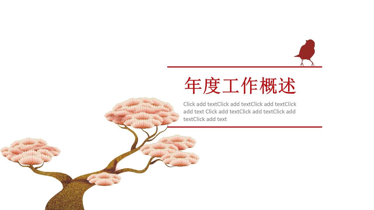 年终汇报PPT模板