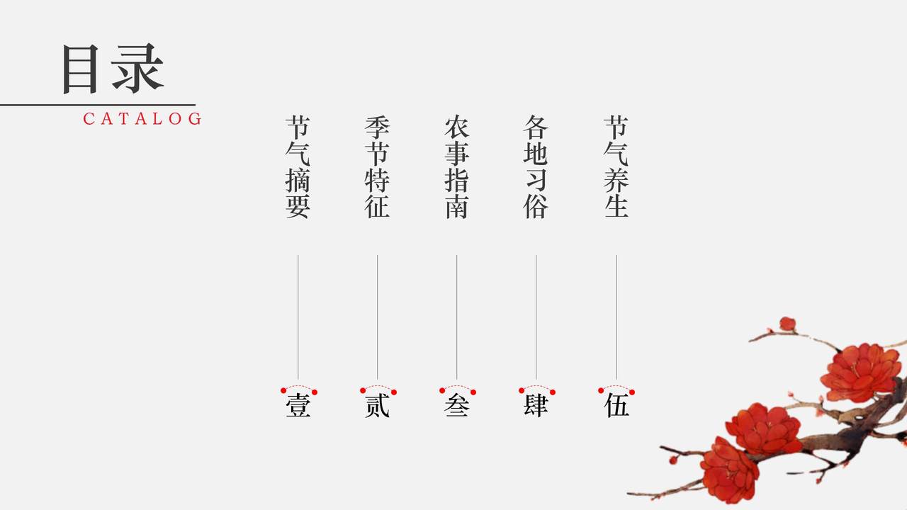 大寒节气模板