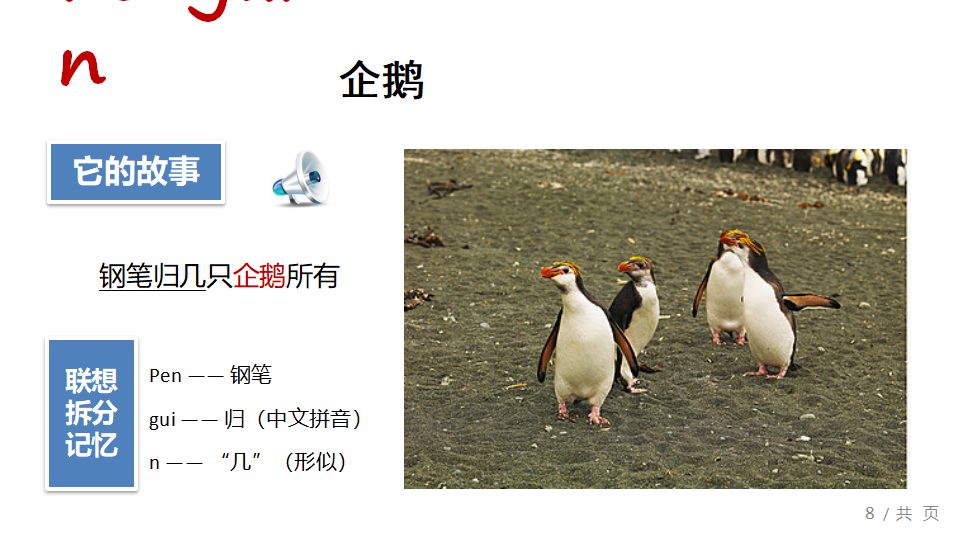 快乐学英语PPT模版