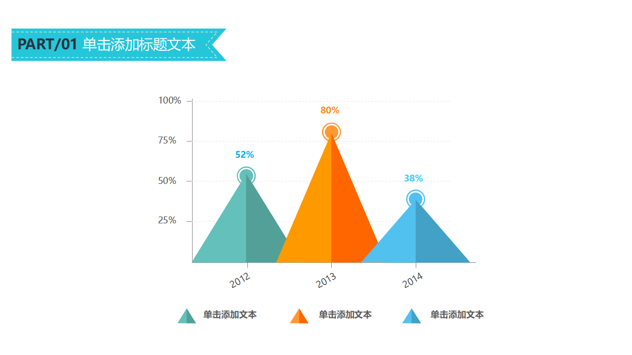 动态教育课件PPT模板