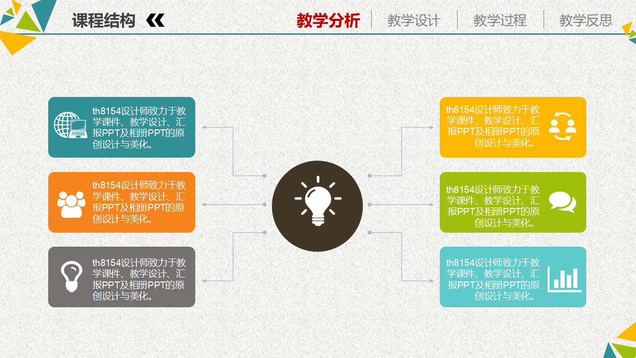 信息化教学设计PPT模板