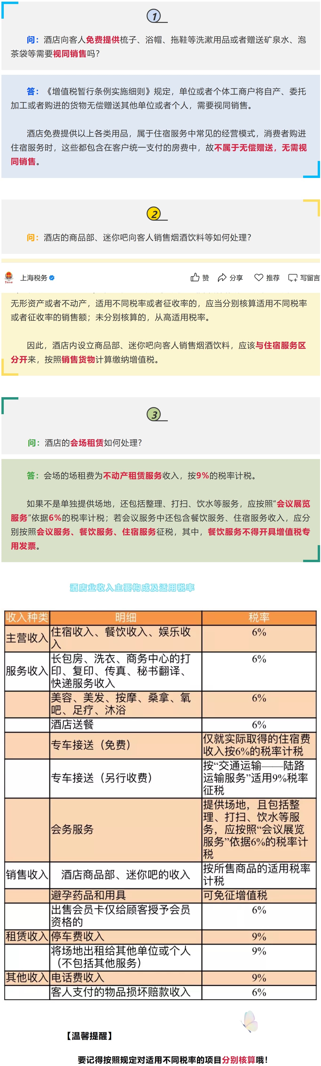 【收藏】讲一讲和酒店有关的增值税小知识~-1