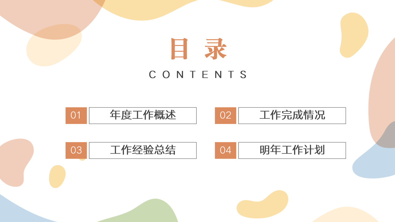 简约风年度计划工作总结汇报.pptx